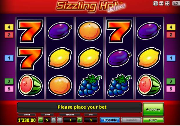 Spielgeld Casino Sizzling Hot