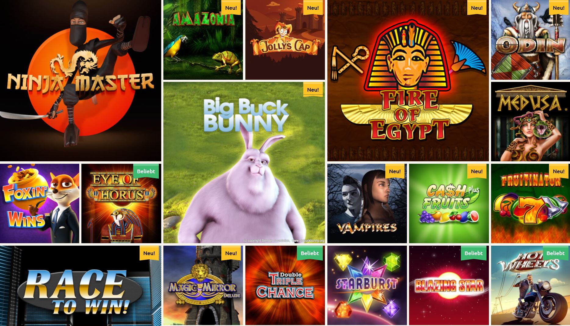 Spielothek Spiele