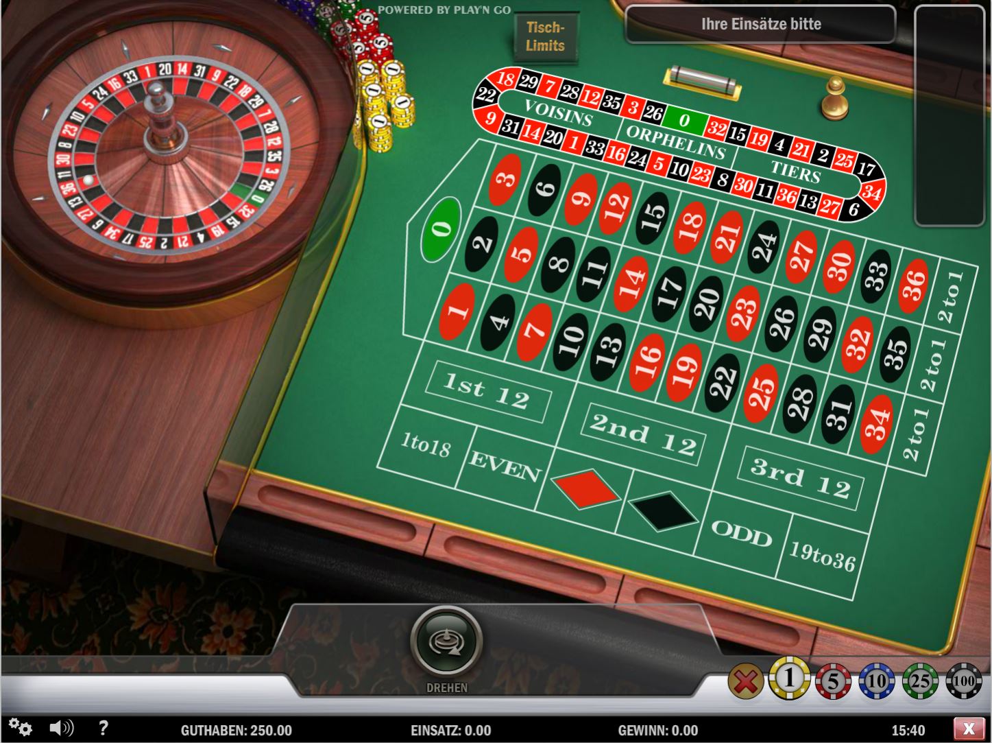 Roulette Strategie Fitzroy