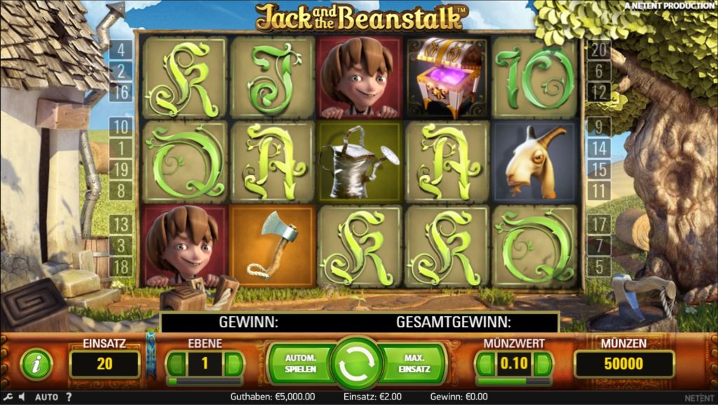 jack and the beanstalk kostenlos spielen