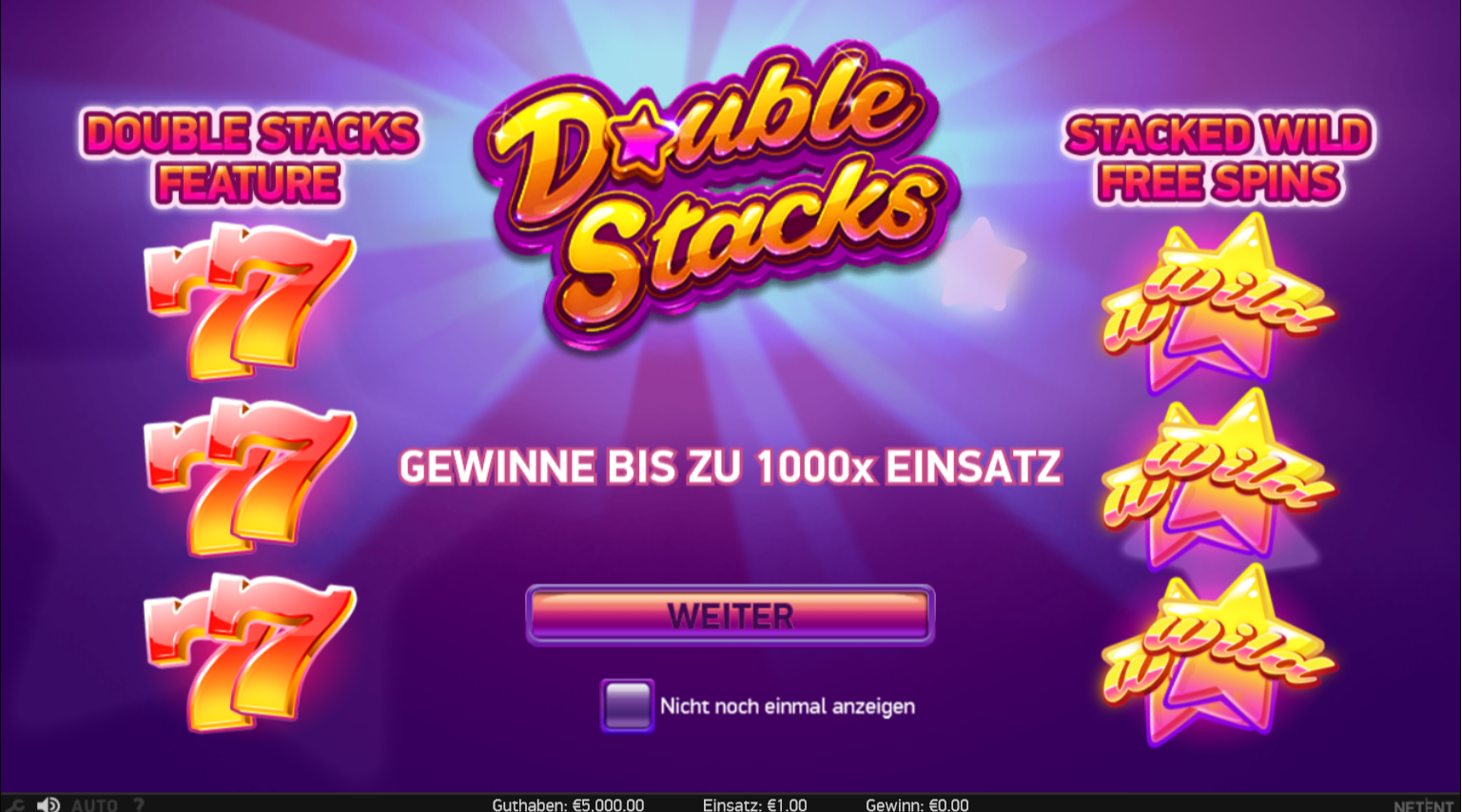 Double Stacks – unfassbare Grafik