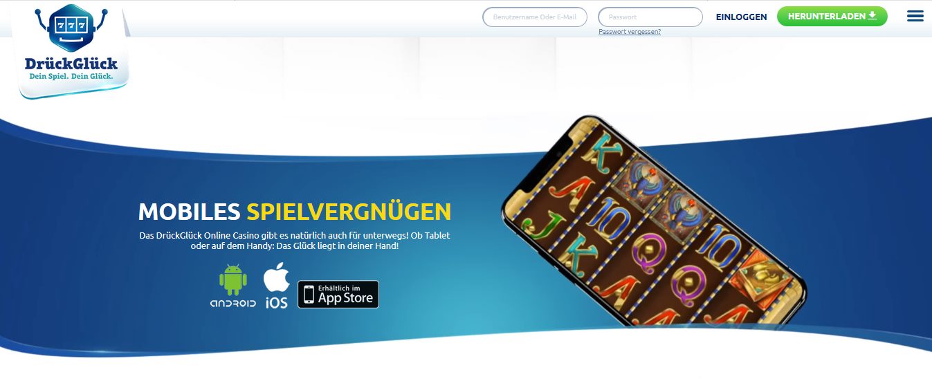DrückGlück Mobile App