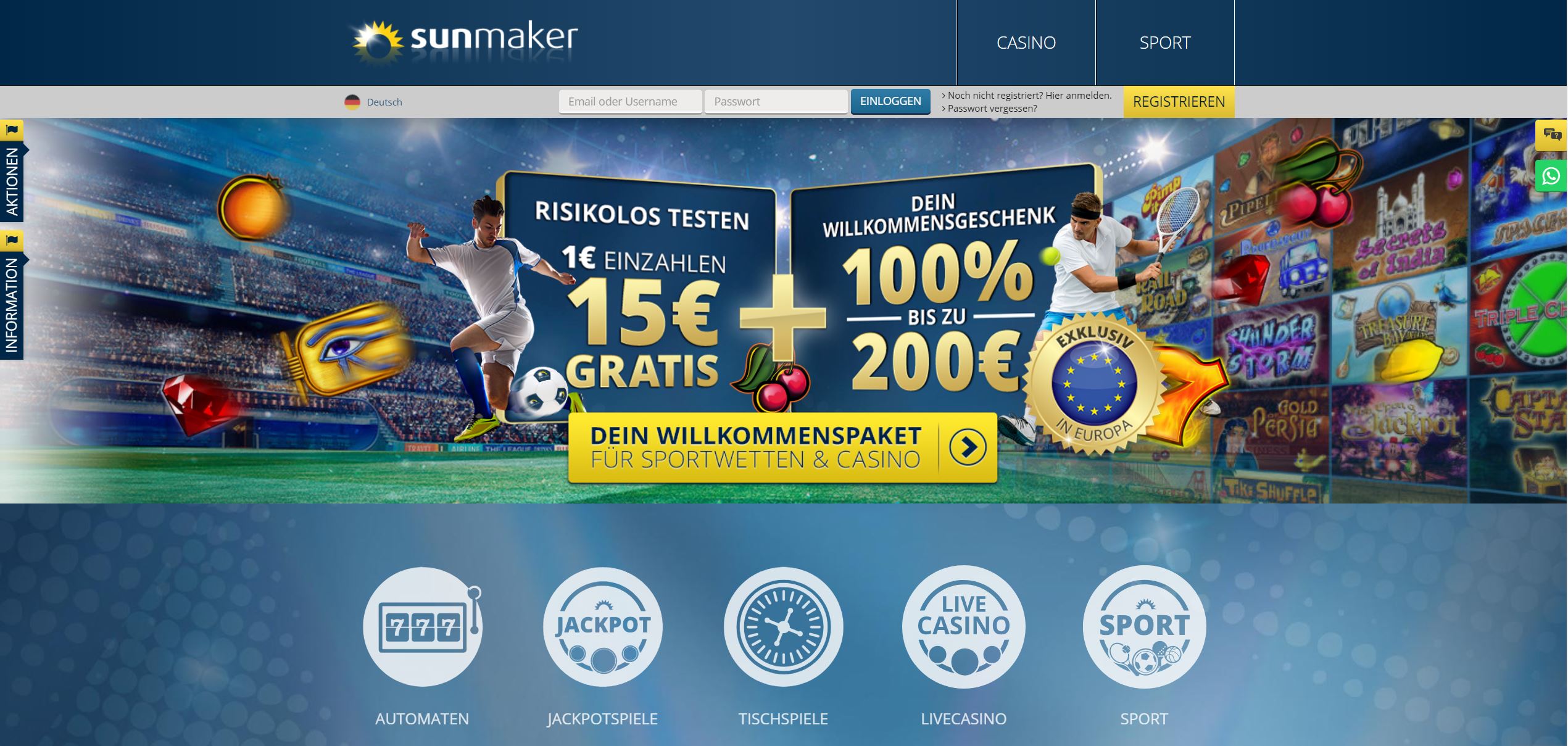 One casino 10 euro gratis