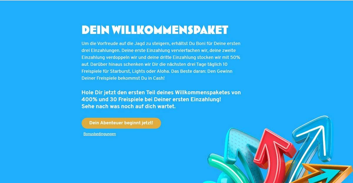 Wunderino Freispiele