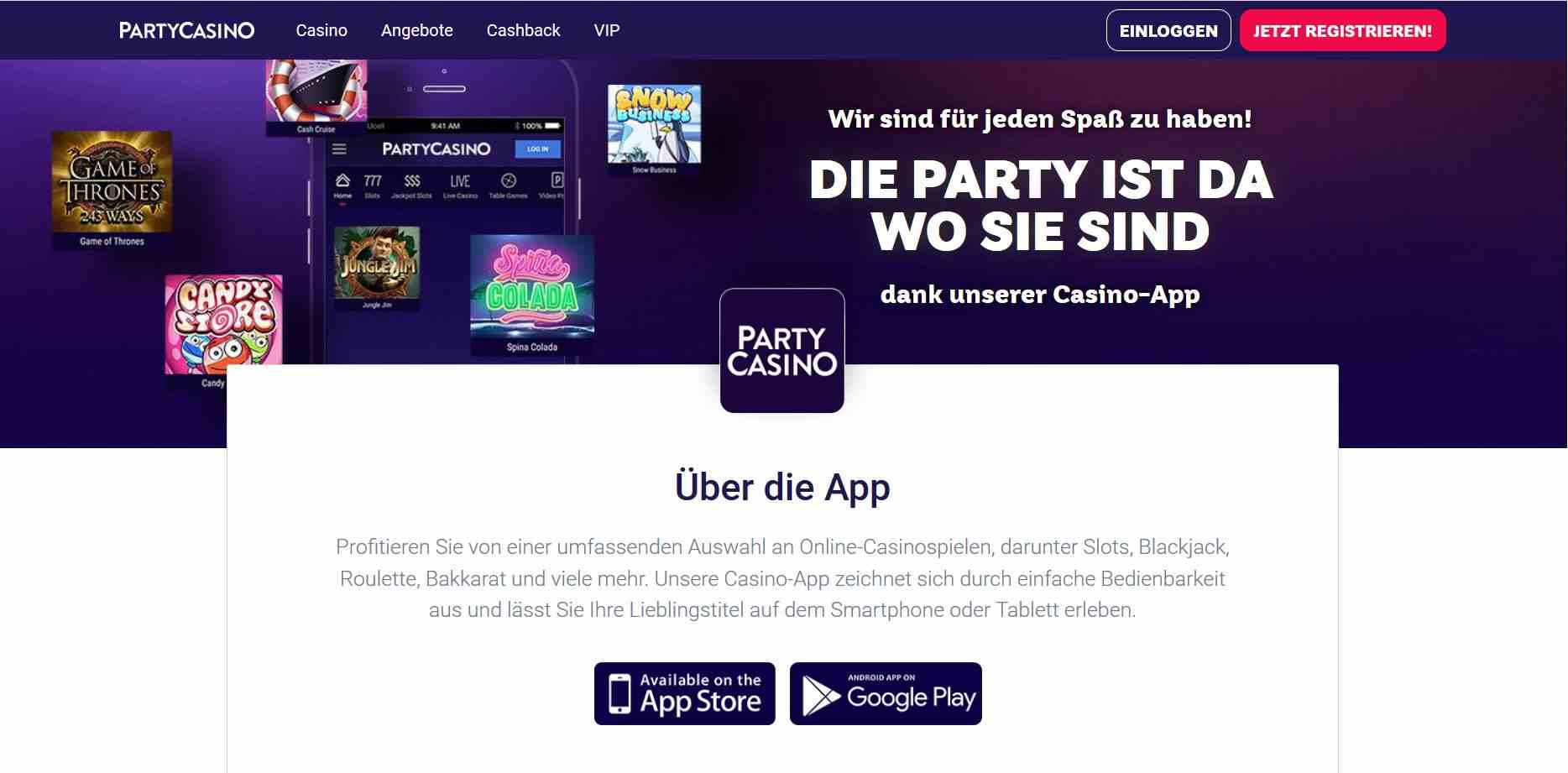 Partycasino App