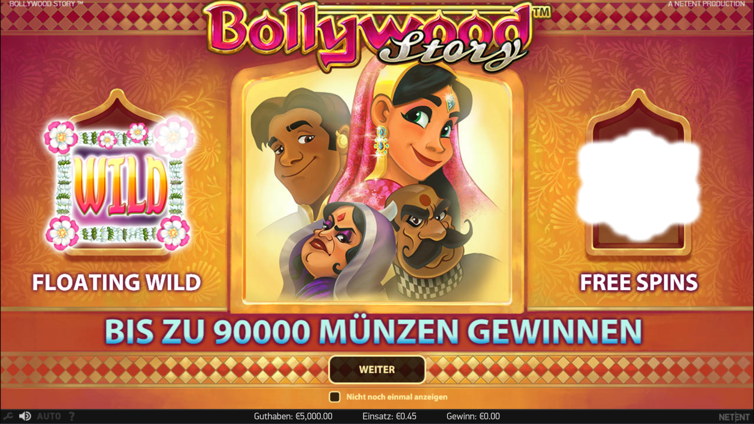 Bollywood Star – Wild-Symbole bei jeder Umdrehung