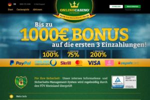 onlinecasino deutschland bonus