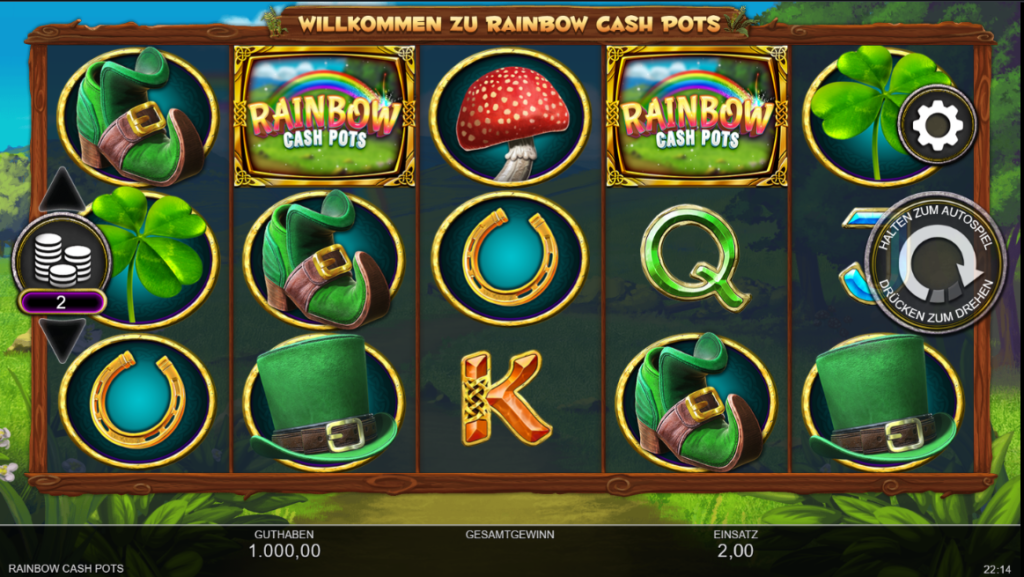 Rainbow cash pots spielen