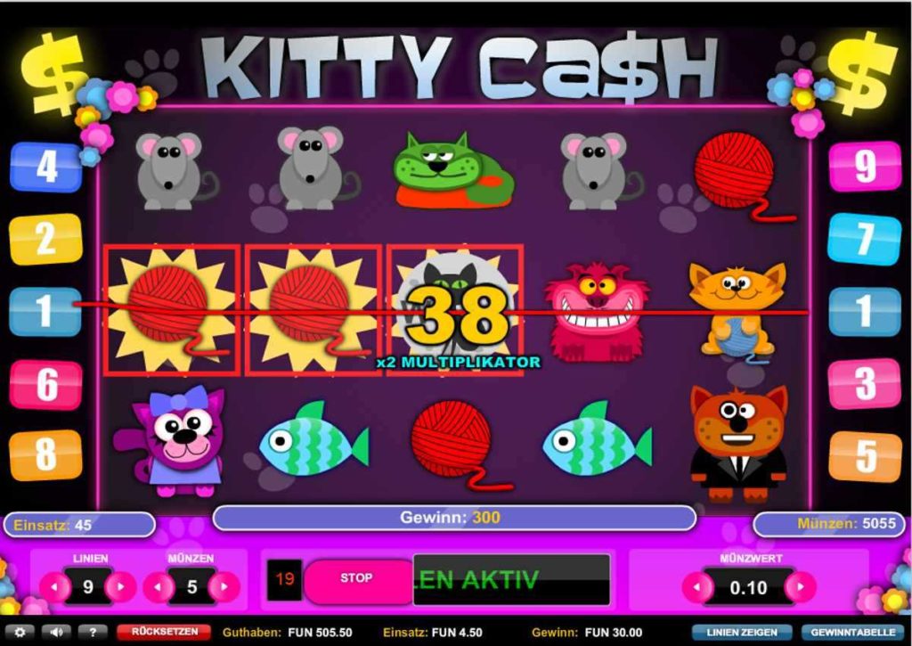 Kitty Cash kostenlos spielen 1