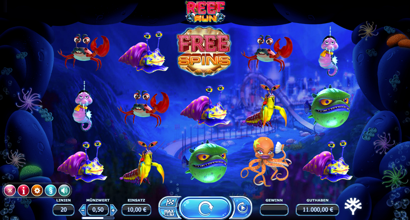 Игровой автомат Reef Run играть бесплатно | Статистика слота и частота бонусов REEF RUN (ПРОГУЛКА ПО РИФУ) — ИГРОВОЙ АВТОМАТ, ИГРАТЬ В СЛОТ БЕСПЛАТНО, БЕЗ РЕГИСТРАЦИИ