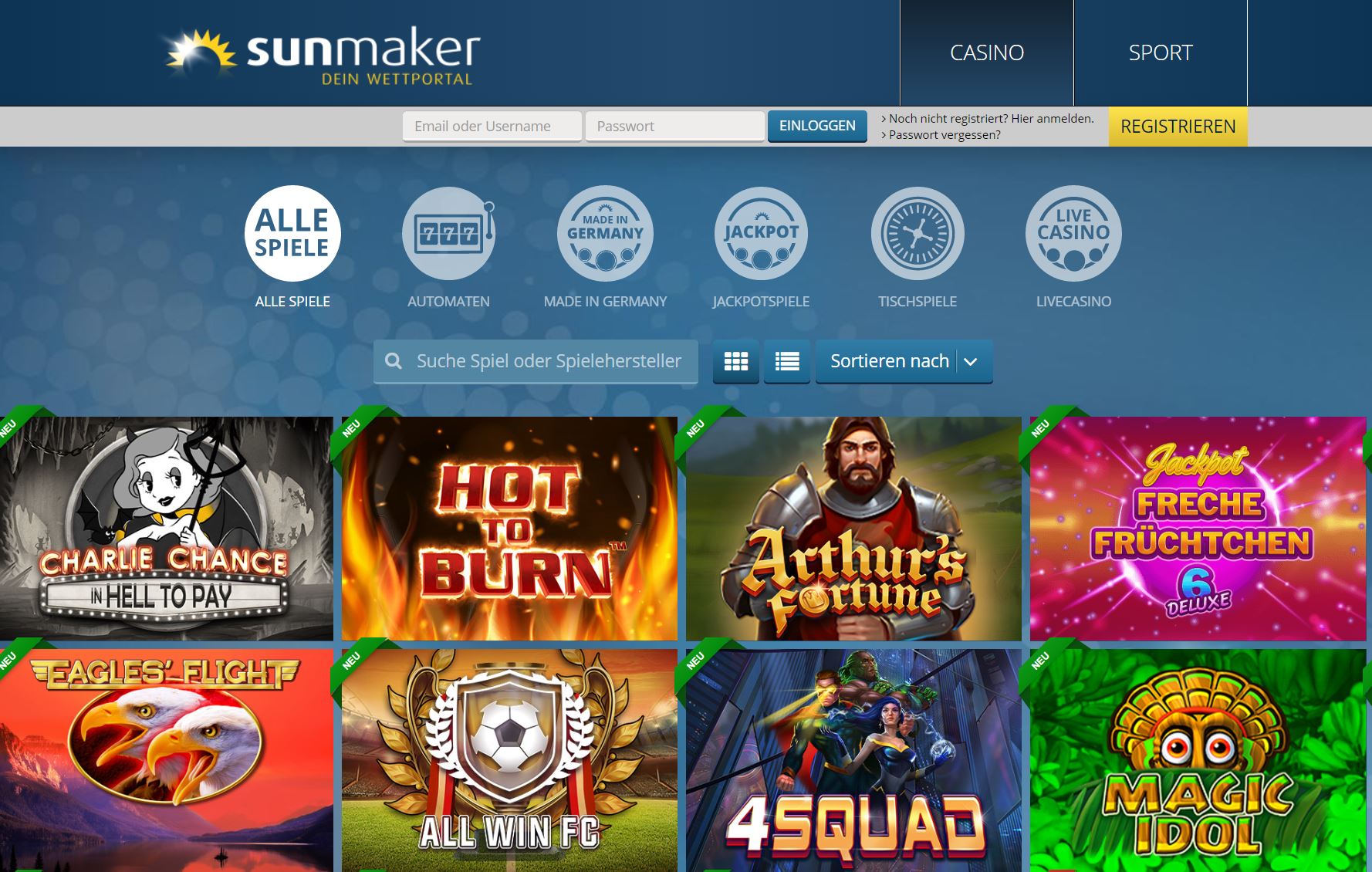 Sunmaker Casino Kostenlos Spielen