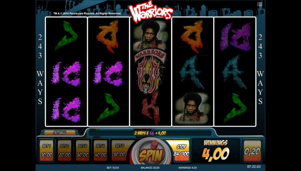 The Warriors kostenlos spielen 2