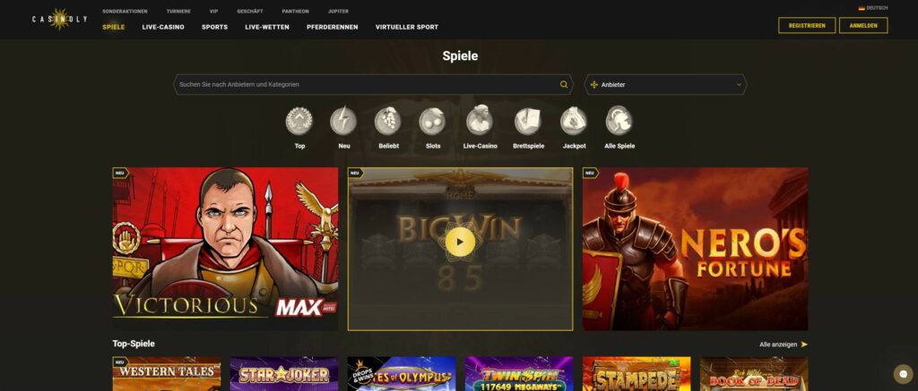 casinoly spiele