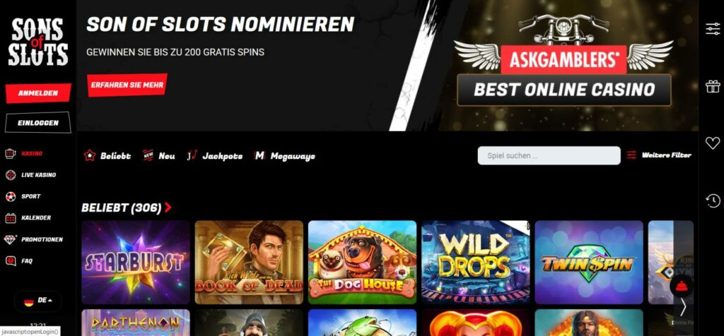 sons of slots spiele