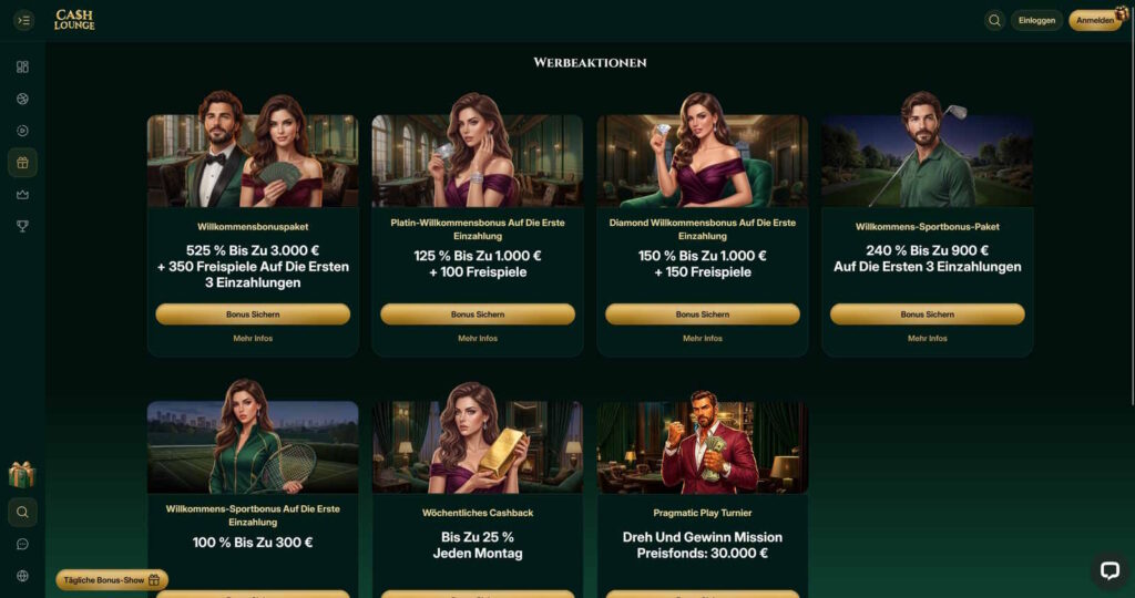 CashLounge 8 CashLounge Bonus